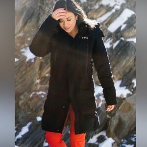 ZYIA Black Puffer Coat